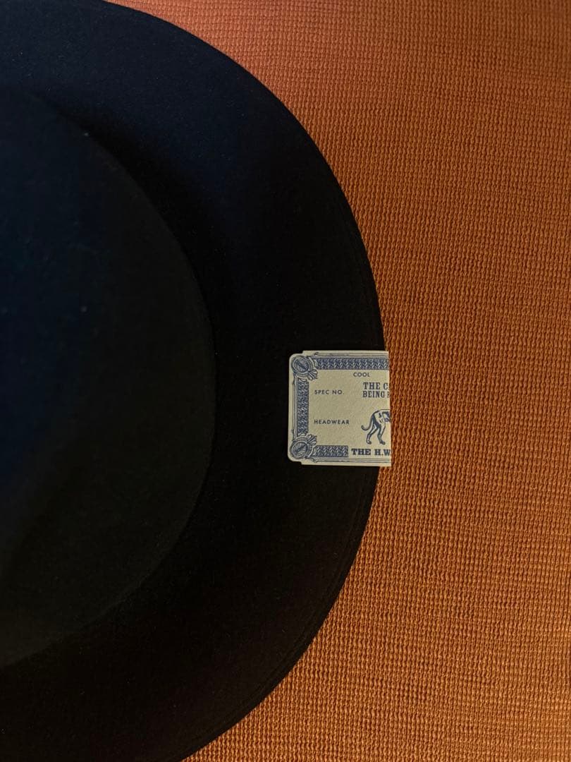 【美品】THE HWdog&co トラベラーハット ブラック
