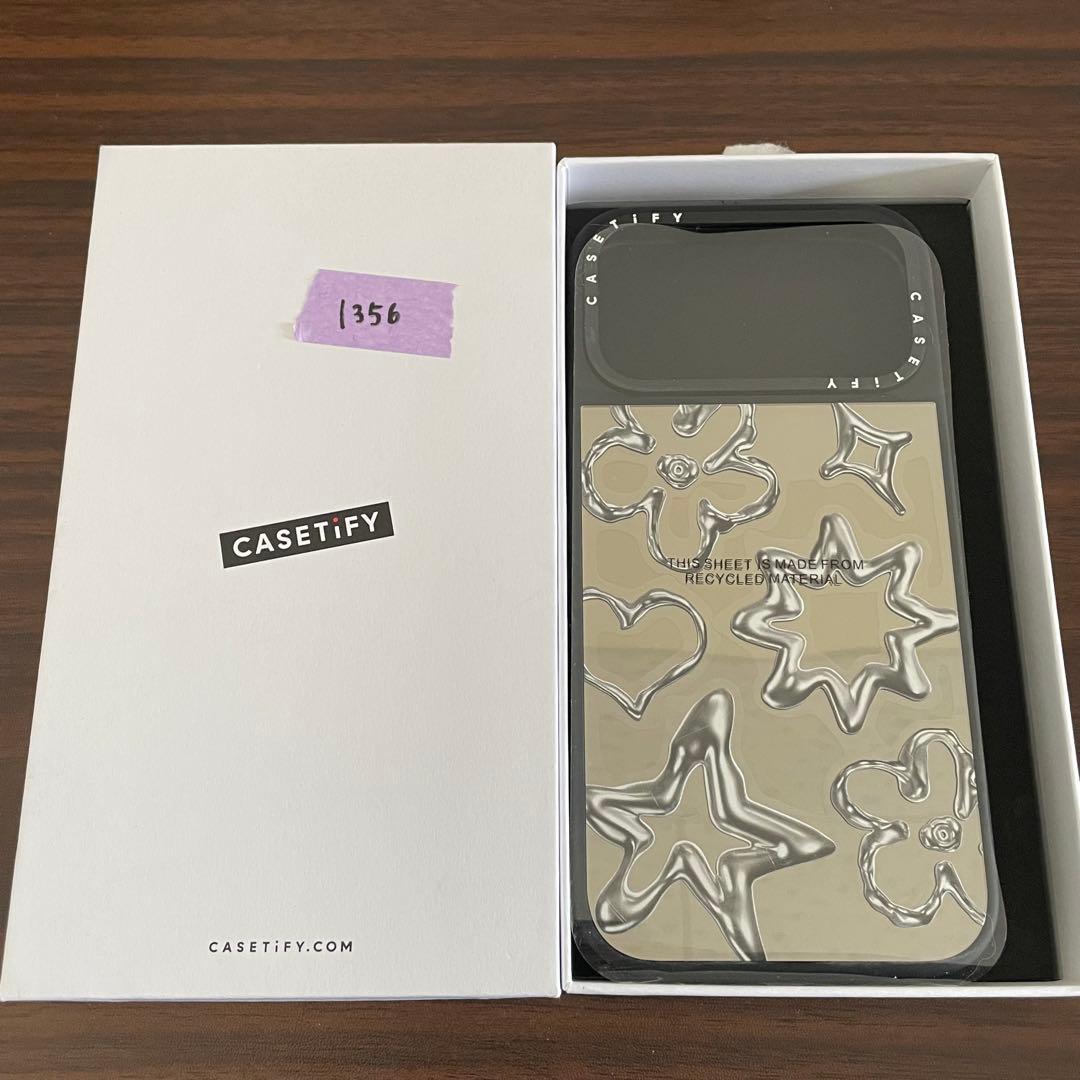 CASETiFY ミラー iPhone 17 Pro Max ケース シルバー