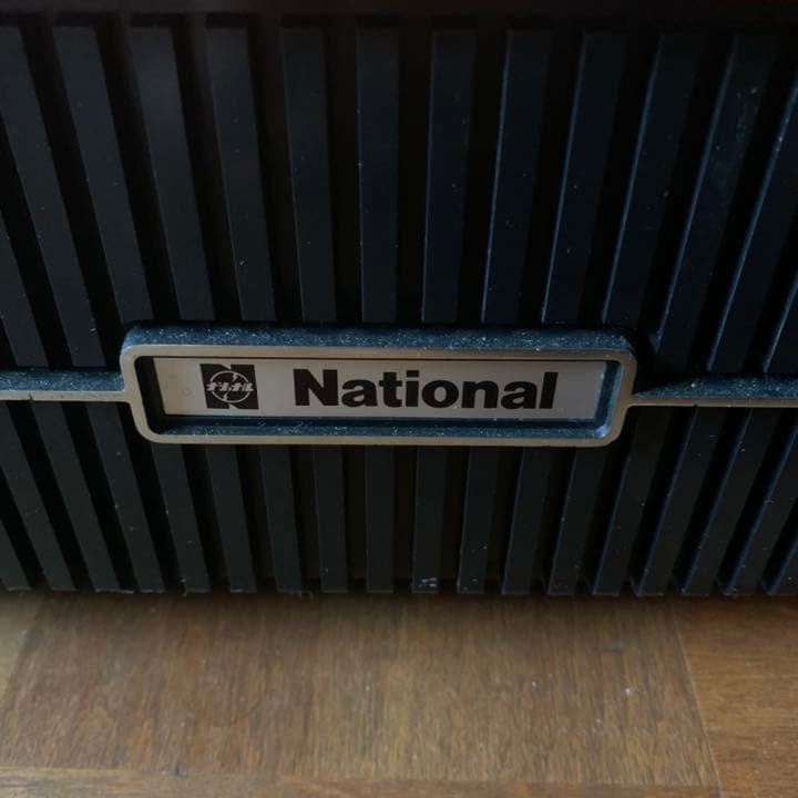 ナショナル　コンパクト　テーブル　ステレオ