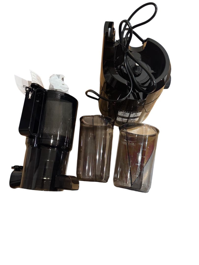 Fretta ジューサー 10.8cm広い投入口 1L大容量 スロージューサー