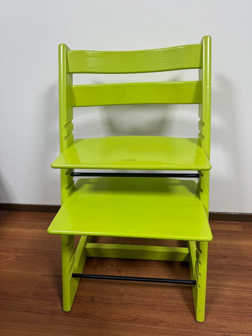 【STOKKE】トリップトラップ　ライムグリーン　シリアル6