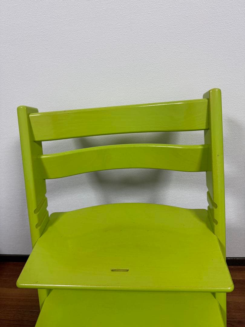 【STOKKE】トリップトラップ　ライムグリーン　シリアル6