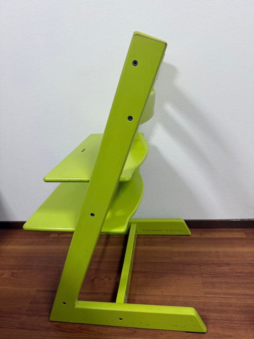 【STOKKE】トリップトラップ　ライムグリーン　シリアル6