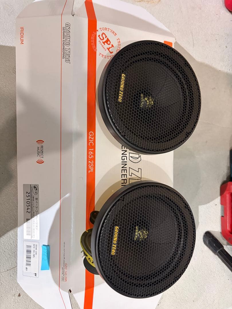 GROUND ZERO GZIC 165.2 SPL ※ウーファーのみ