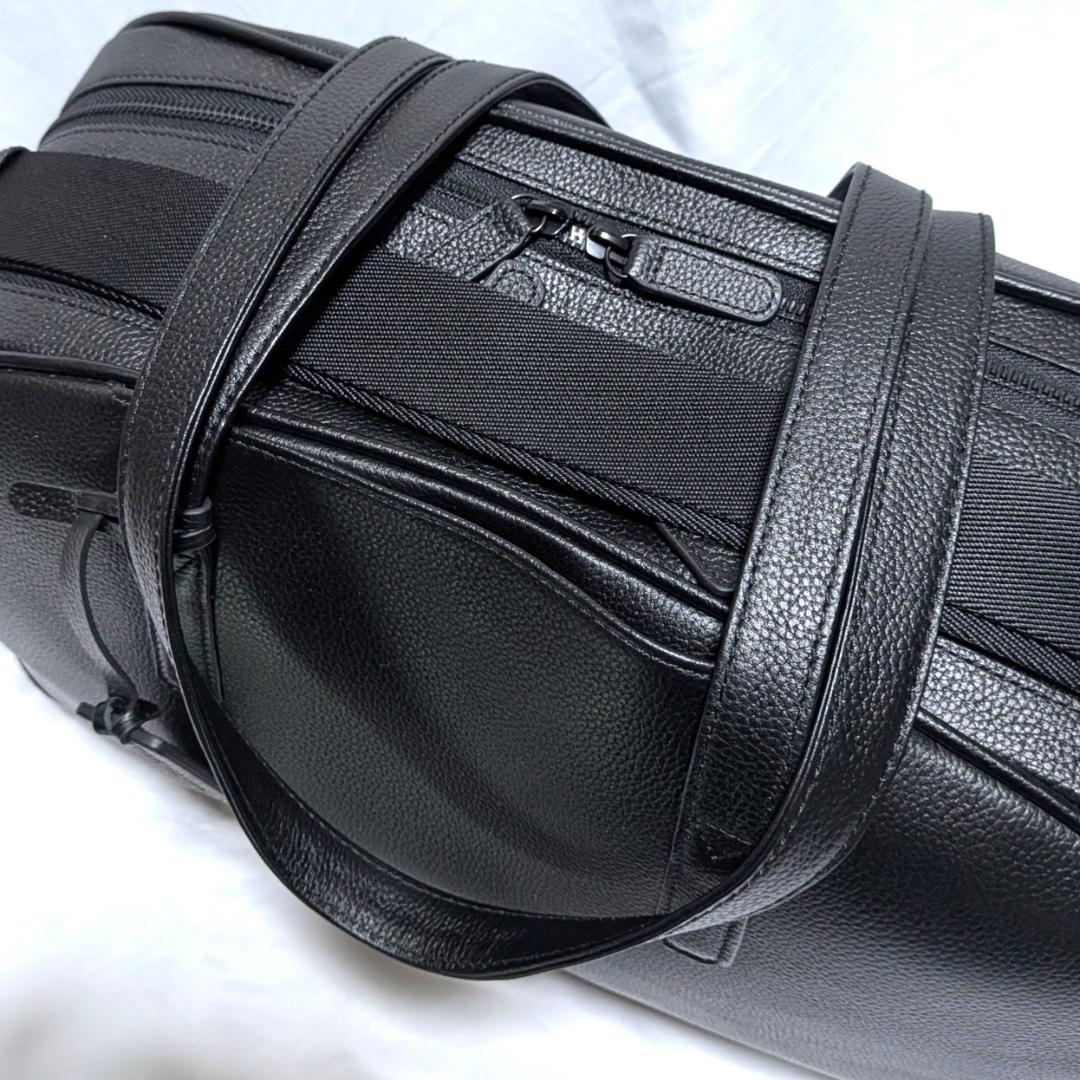 ブルーシンシア ボストンバッグ ブラック 本革 2WAY 新品未使用