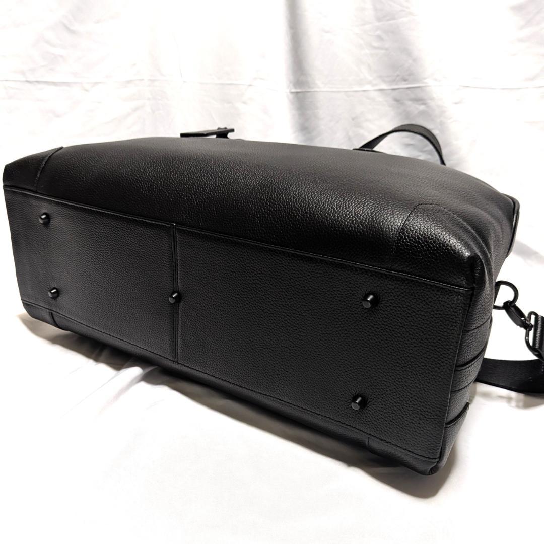 ブルーシンシア ボストンバッグ ブラック 本革 2WAY 新品未使用