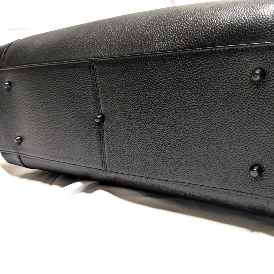 ブルーシンシア ボストンバッグ ブラック 本革 2WAY 新品未使用