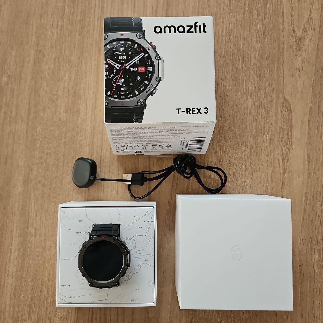 amazfit T-Rex 3 本体　GPS 搭載　タフネスモデル