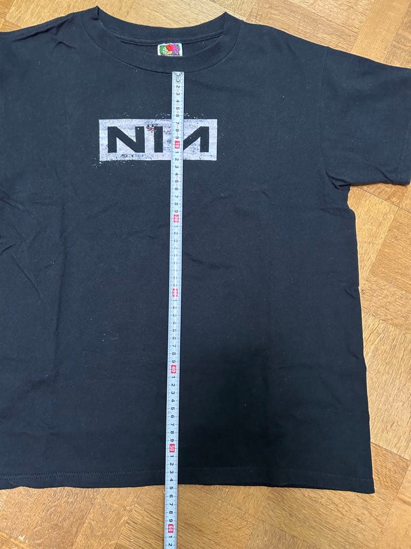 90年ヴィンテージNINナインインチネイルズ　Ｔシャツ　黒　Mサイズnin