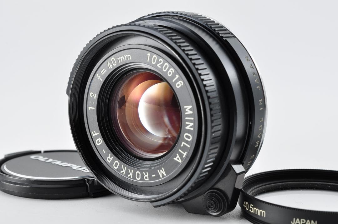 レンズ(単焦点) MINOLTA M-ROKKOR-QF 40mm F2 Leica M#1151