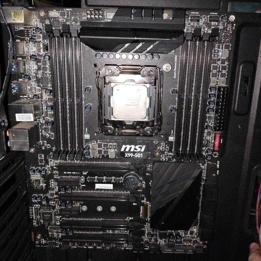 MSI X99-S01 Xeon E5-2650V4 その他おまけあります！