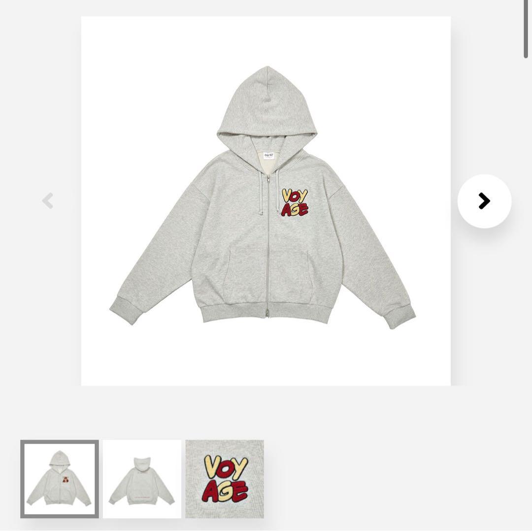 新品未開封☆なにわ男子☆VoyAGE☆ジップパーカー