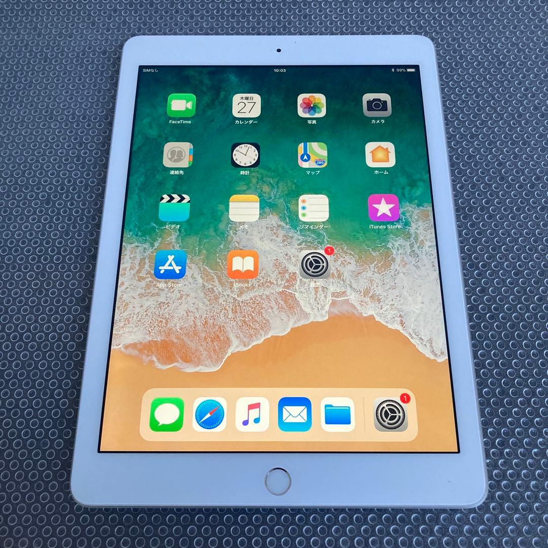 3188 美品☆電池ほぼ新品☆iPad5 第5世代 32GB SIMフリー☆