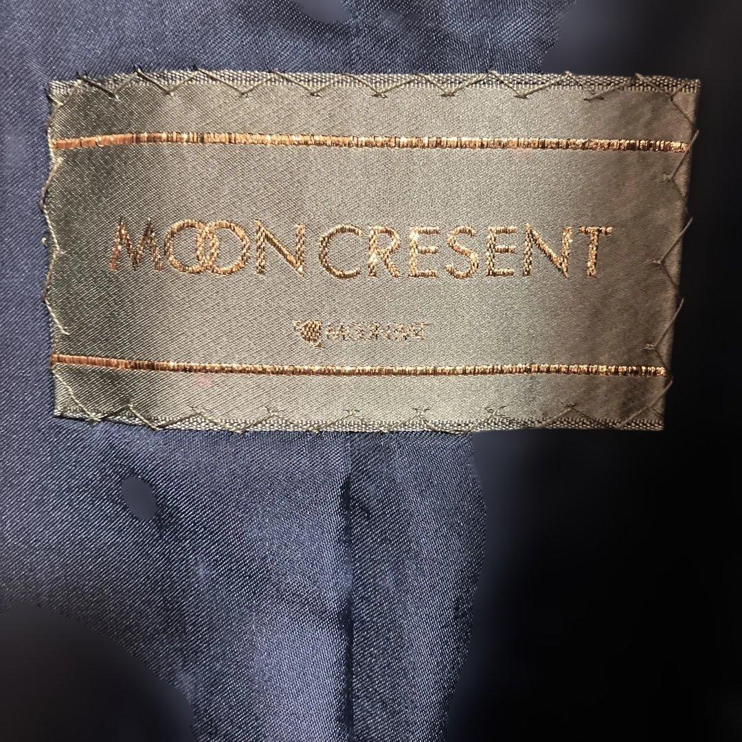 ムーンバット ミンク 毛皮コート リアルファー ブラック