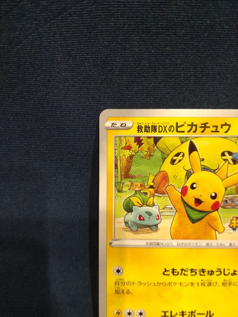 g*n様 救助隊DXのピカチュウ　マクドナルドピカチュウ