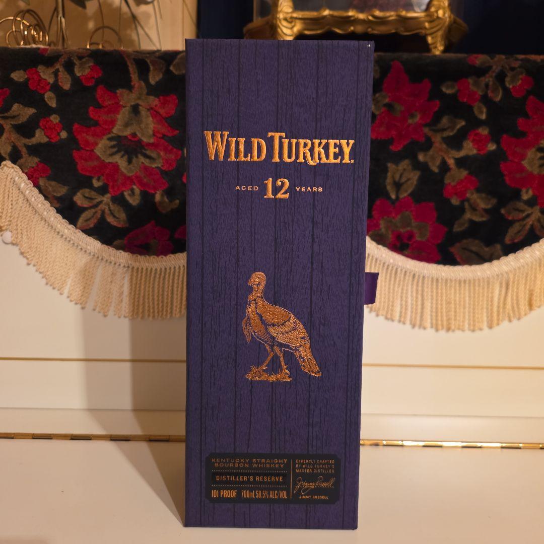 [入手困難] ワイルド ターキー 12年 箱付き 終売品 13500円 !