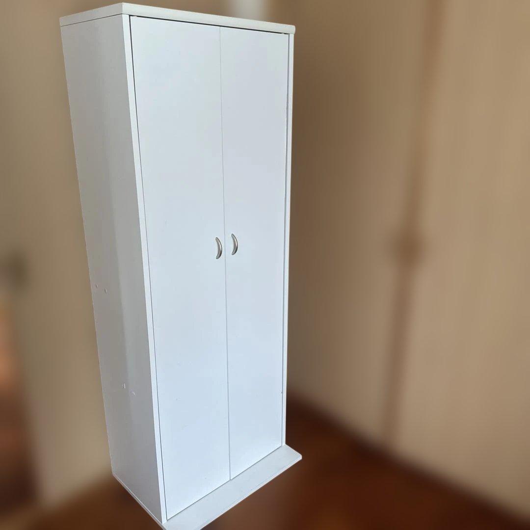 本棚 大容量 ホワイト