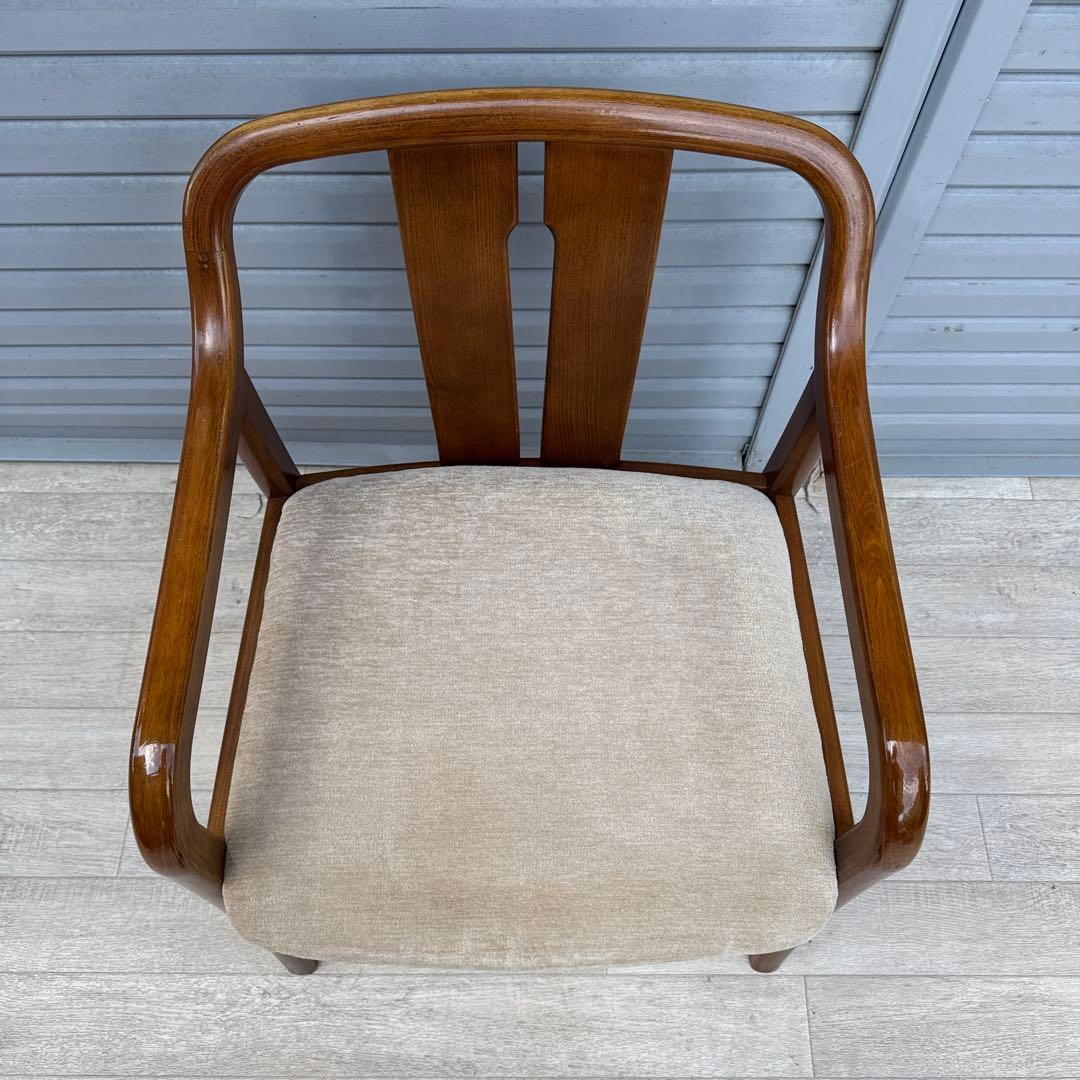 karimoku カリモク ダイニングチェア アームチェア 曲木 ②