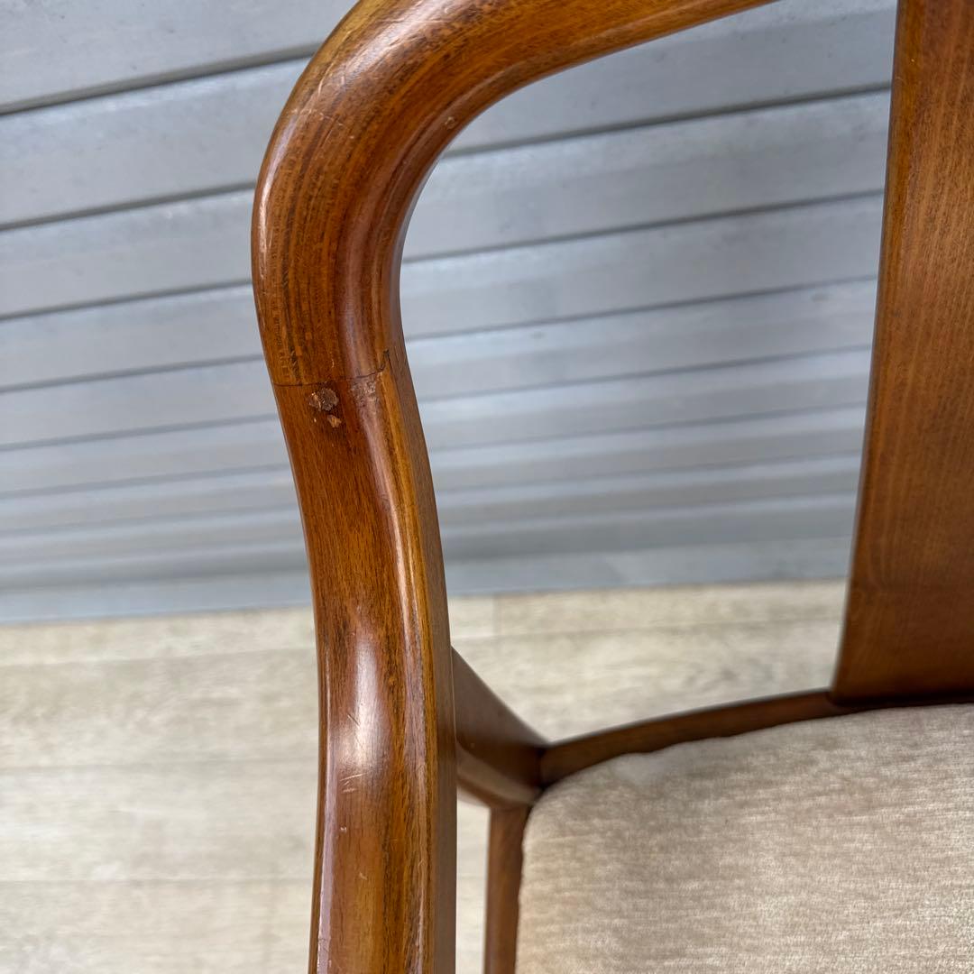 karimoku カリモク ダイニングチェア アームチェア 曲木 ②