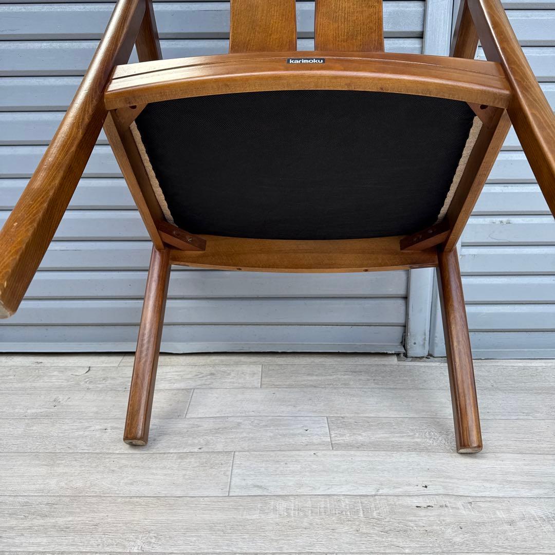 karimoku カリモク ダイニングチェア アームチェア 曲木 ②