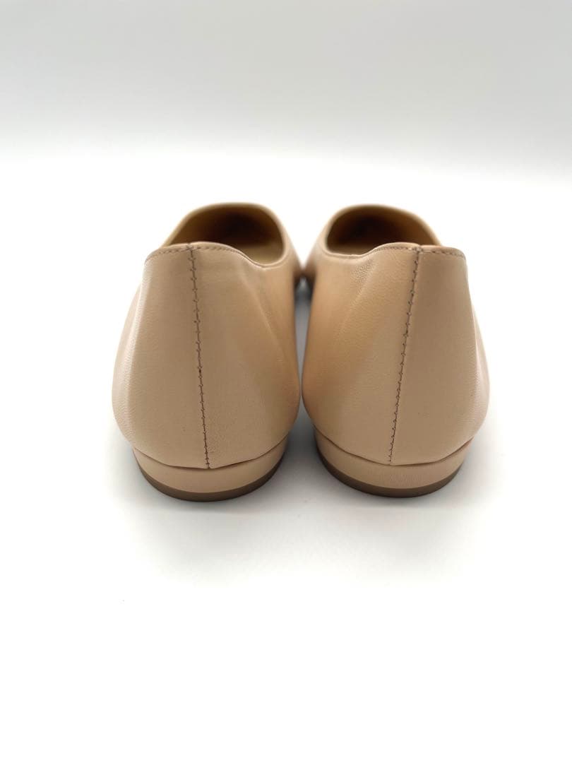 【新品未使用】Francesco Russo フラット ベージュ 36 1/2