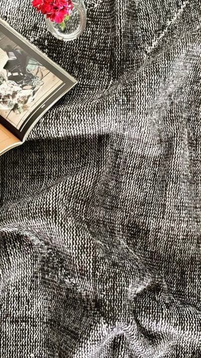 1970年代ビンテージトルコラグ グレー