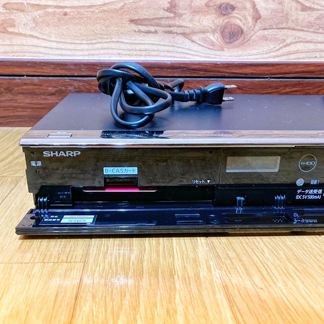 SHARP シャープ　ブルーレイ レコーダー HDD 500GB 2チューナー
