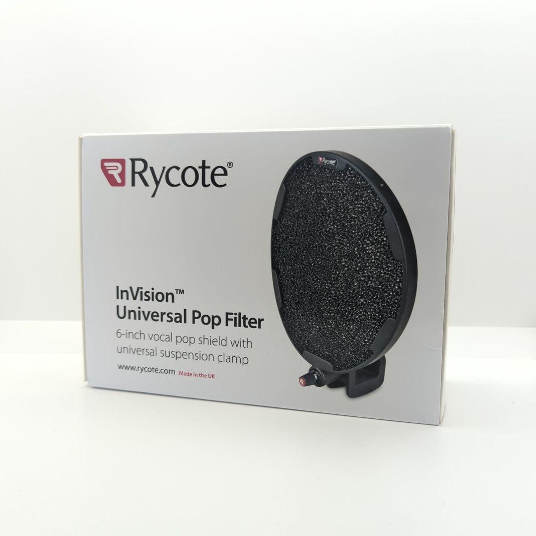 未使用品 Rycote Invision ポップフィルター 箱付き