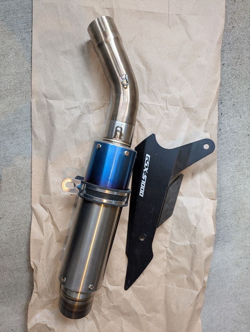 GSX-S1000 スリップオンマフラー