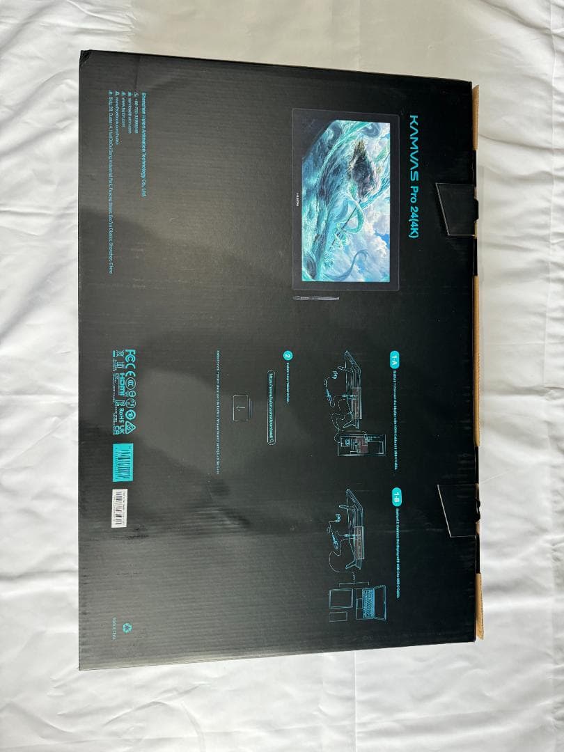 【ほぼ未使用】Huion Kamvas Pro 24 (4K)【液タブ】