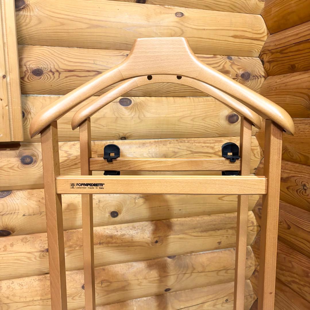 イタリア フォッパぺドレッティ ハンガーラック バレットスタンド 天然木