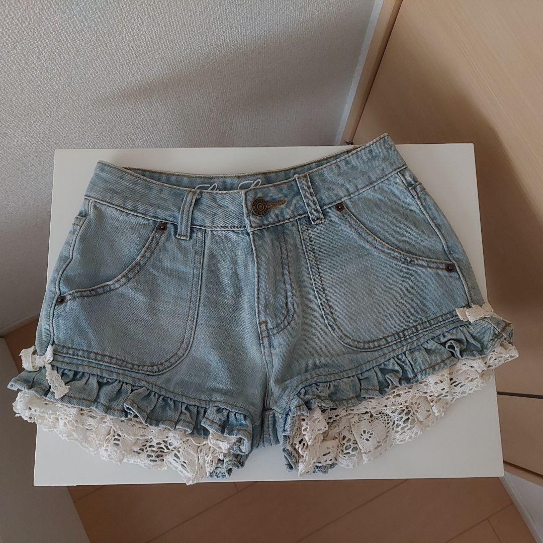 LIZ LISA リズリサ デニムショーパン 希少　Y2K