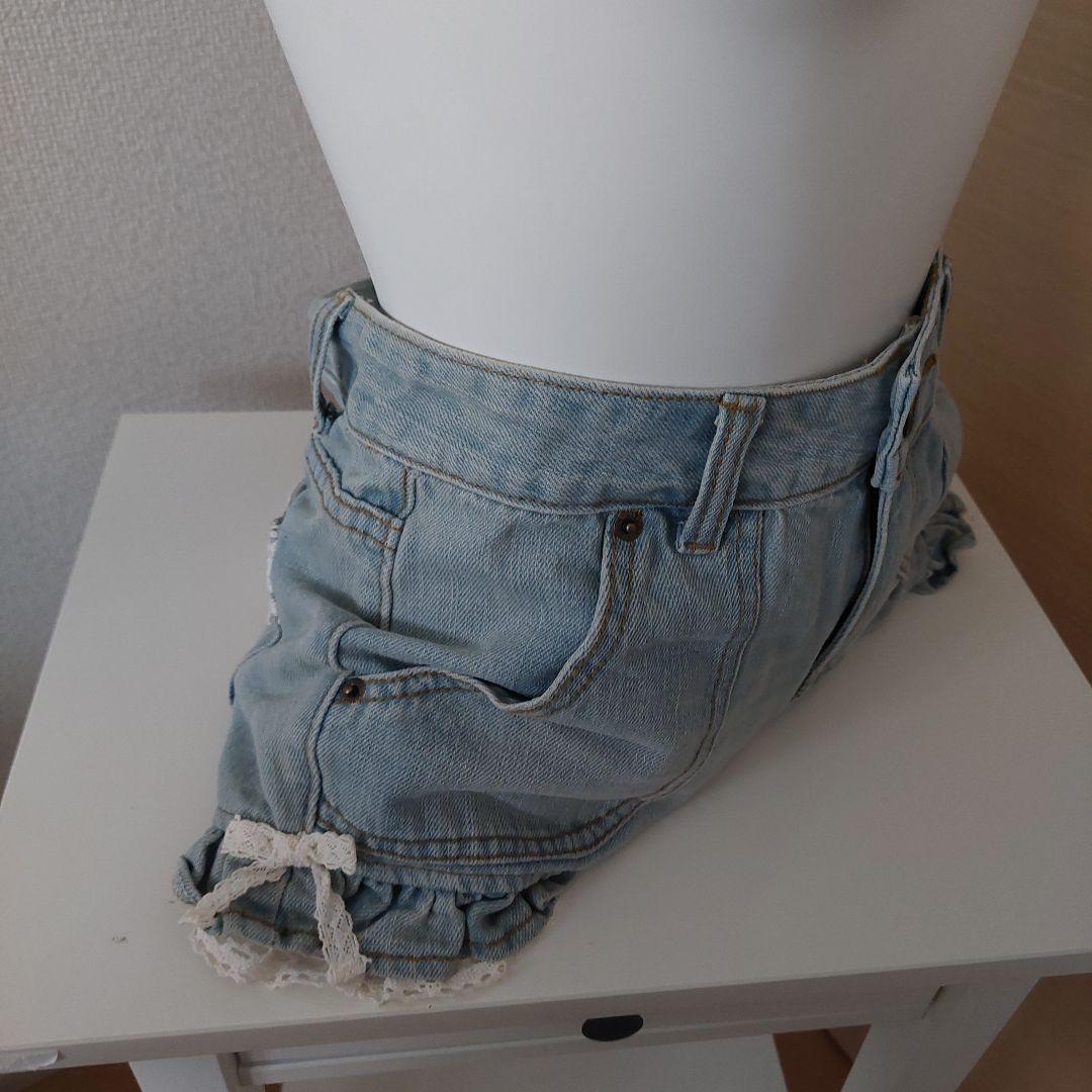 LIZ LISA リズリサ デニムショーパン 希少　Y2K