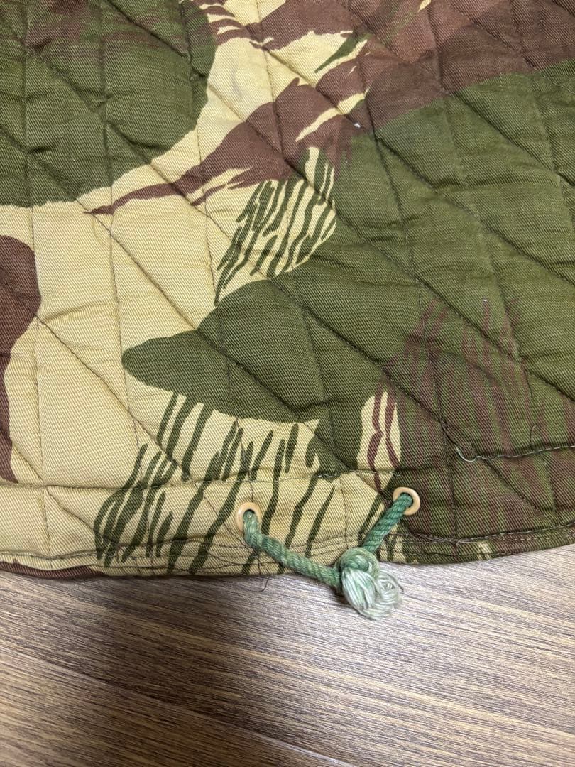 60s パキスタン軍　ブラッシュストロークカモ パーカー　キルティング　軍パン