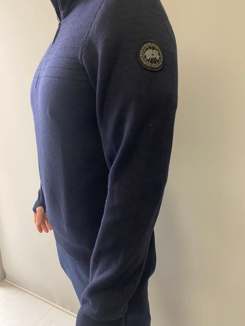 カナダグース　ブラックレーベル　ネイビー　 7002MB サイズM