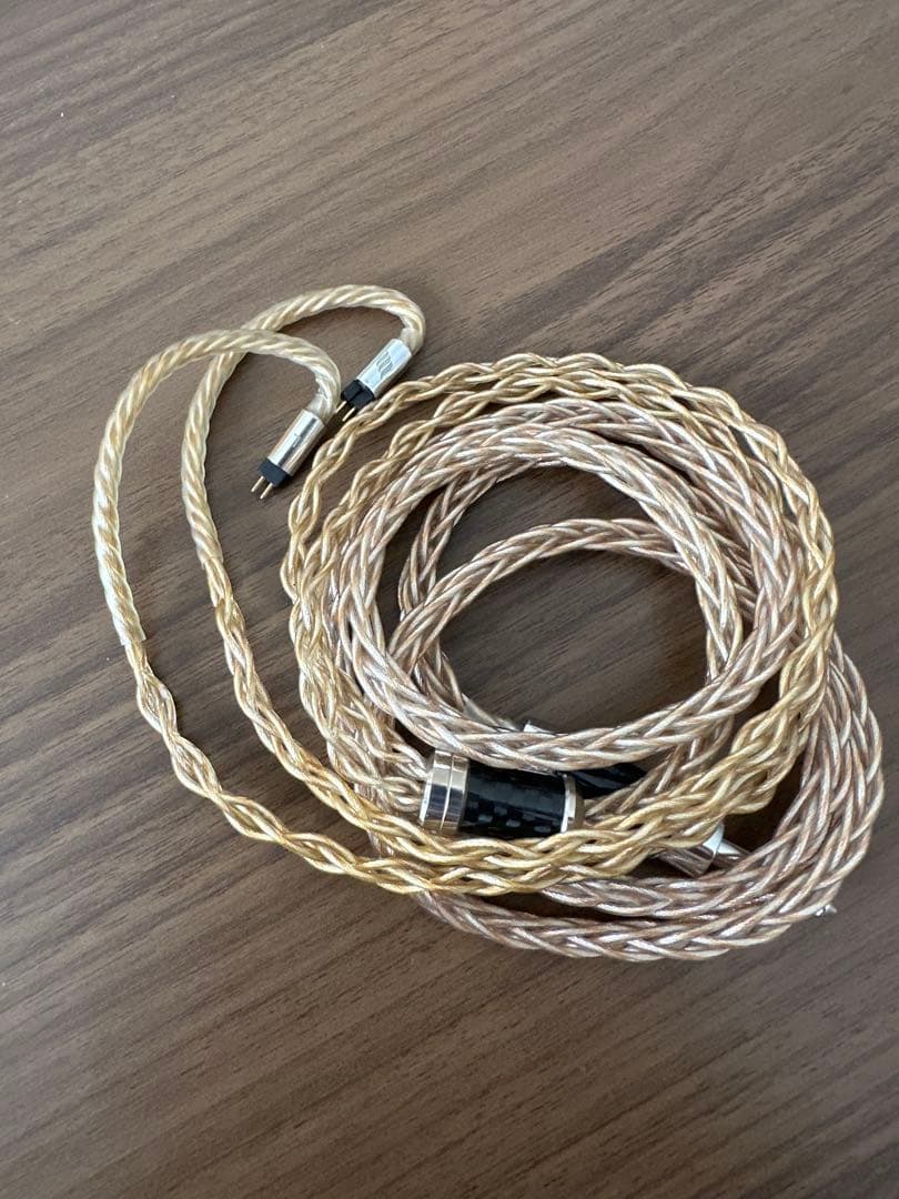 イヤホン EFFECT AUDIO Lionheart 8wire 2pin 4.4mm