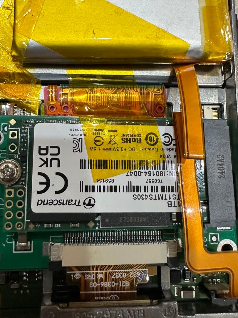 iPod classic 7.5世代　1TB ssd 2000mAhバッテリー