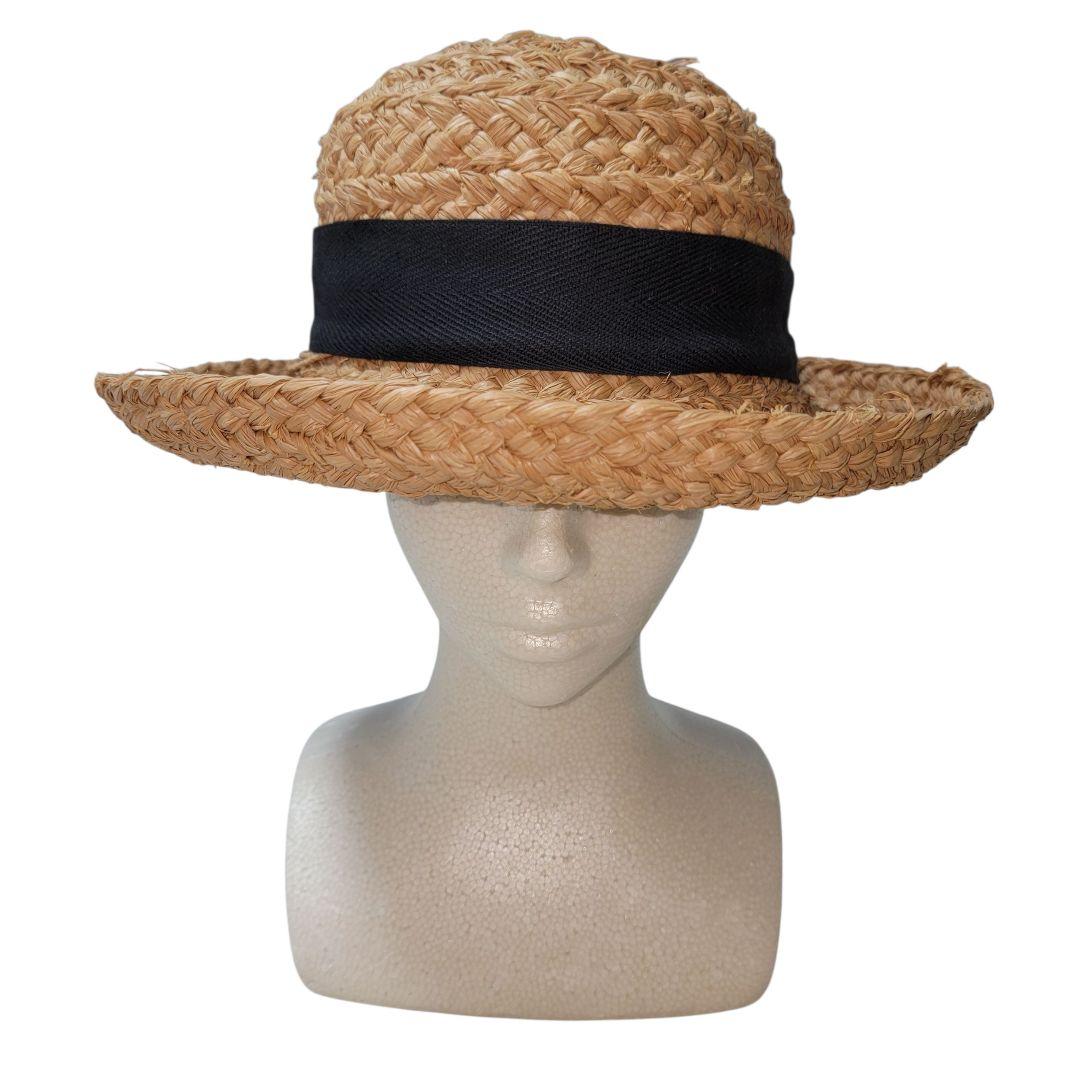 極美品 ヘレンカミンスキー 紫外線対策 ラフィアハット Classic