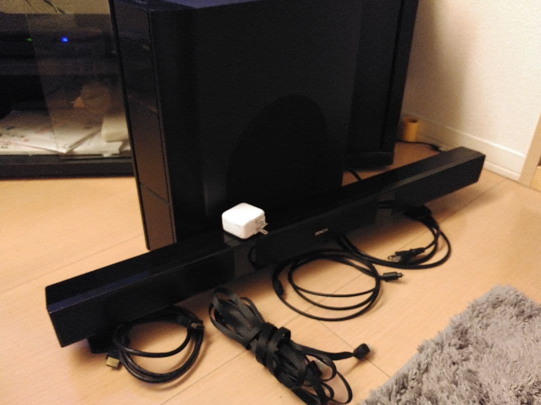 DENONスピーカー ウーハー アンプ