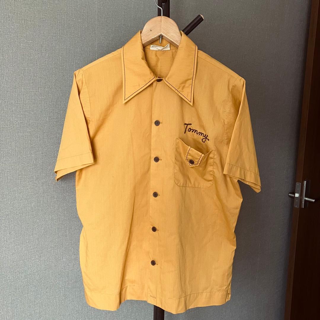 ヴィンテージ70s King Louie ボーリングシャツ Mサイズ　キングルイ