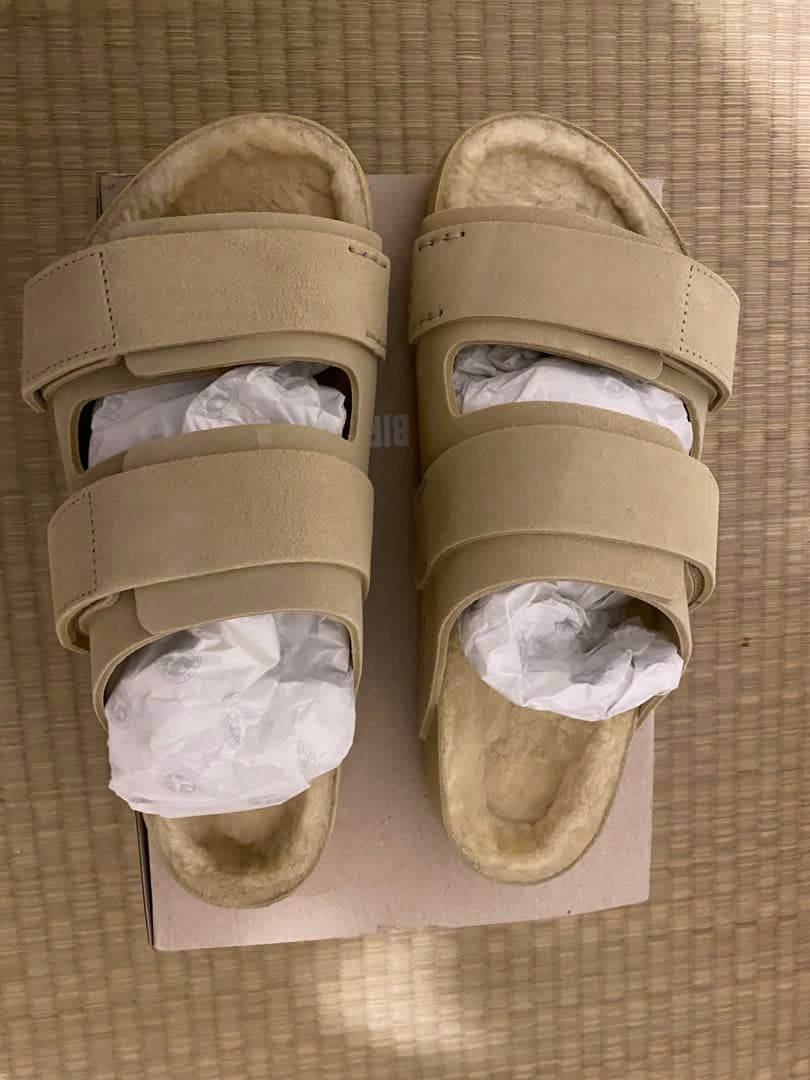 靴 TEKLA BIRKEN STOCK UJI beige 42