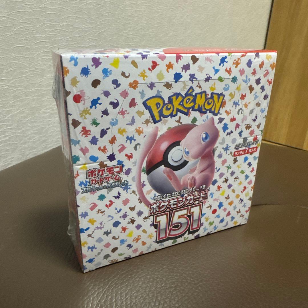 ポケモンカードゲーム151新品未開封品『シュリンク付き』