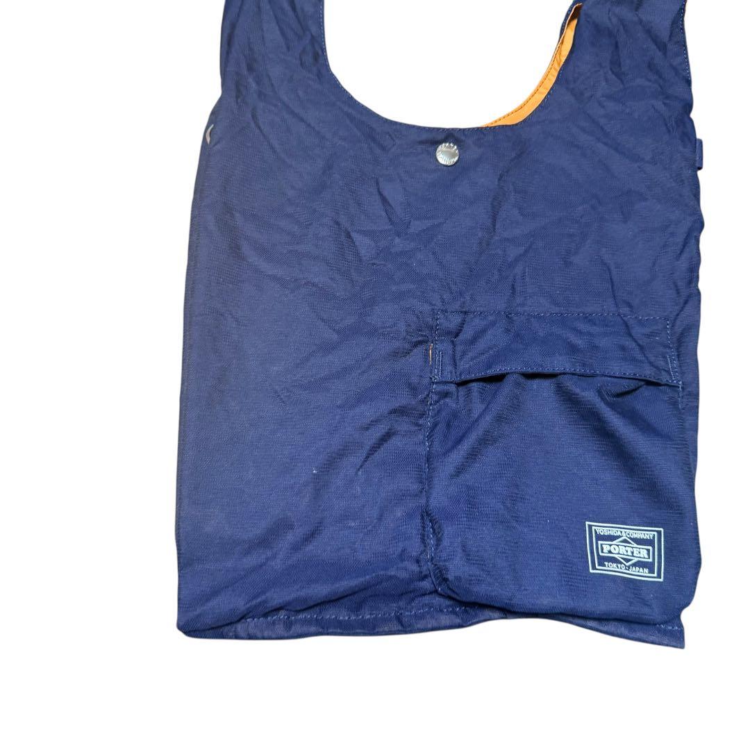 ◆完売品◆PORTER ポーター Bagger GMS ネイビーエコバッグ