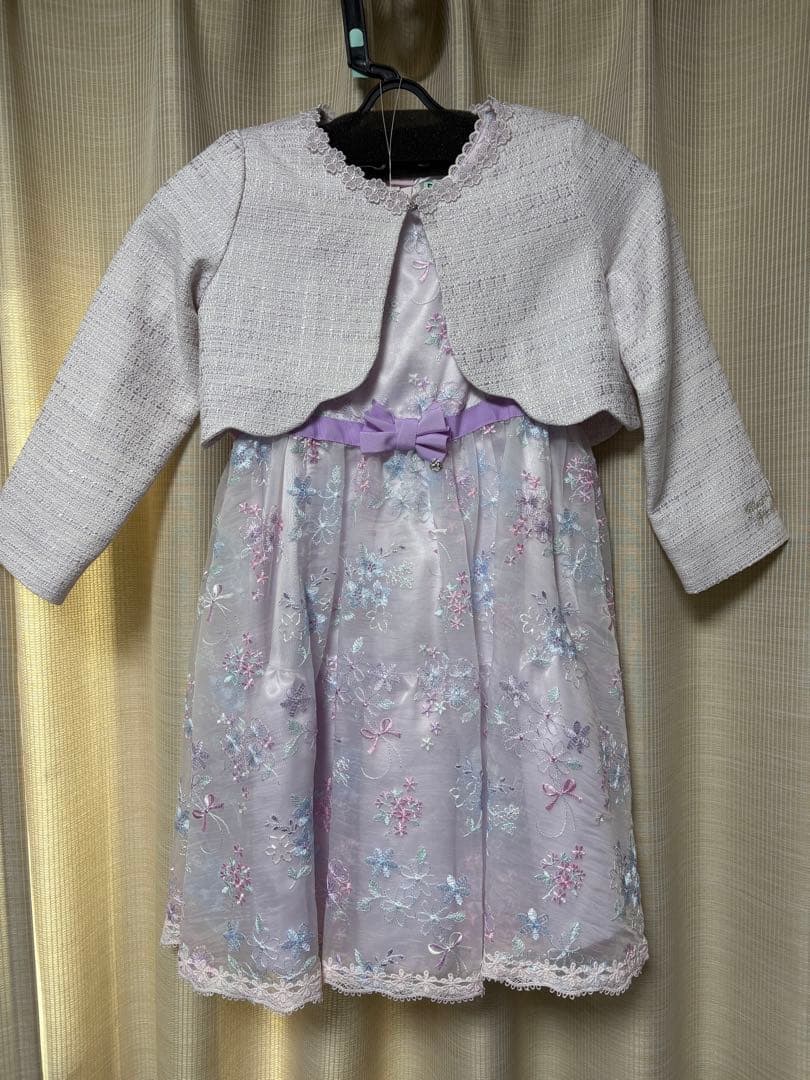 メゾピアノ　セレモニー　ドレス　ボレロ　120 セット