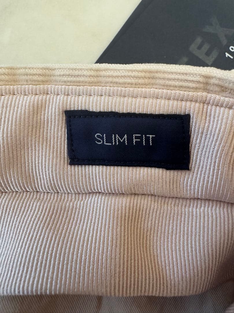 【新品未使用】INCOTEX コーデュロイテーパードパンツ 44