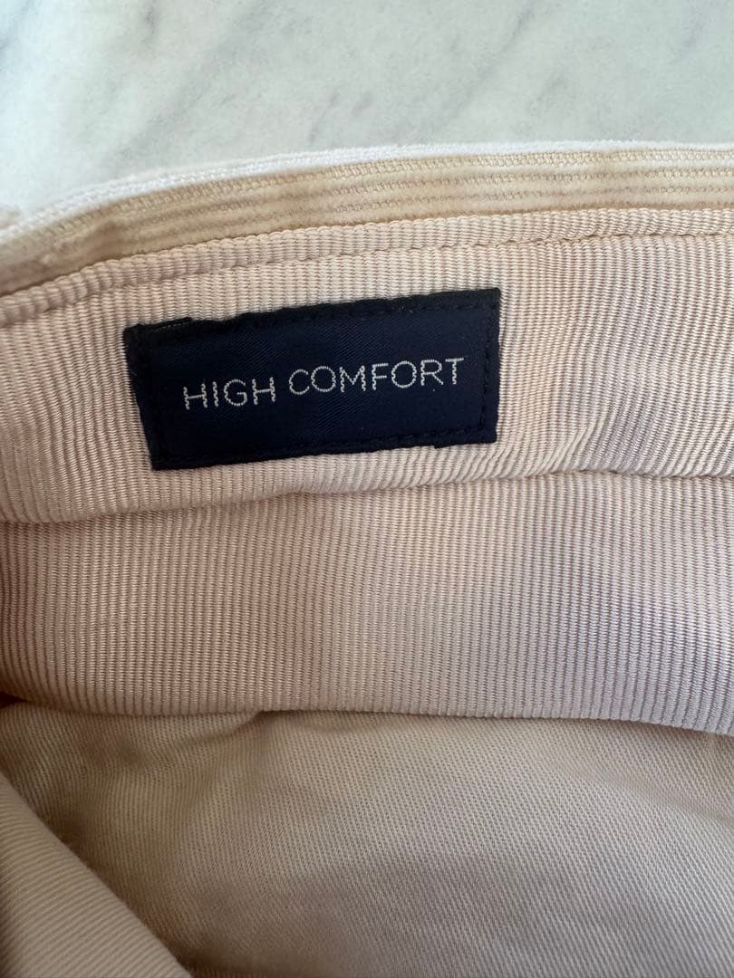 【新品未使用】INCOTEX コーデュロイテーパードパンツ 44