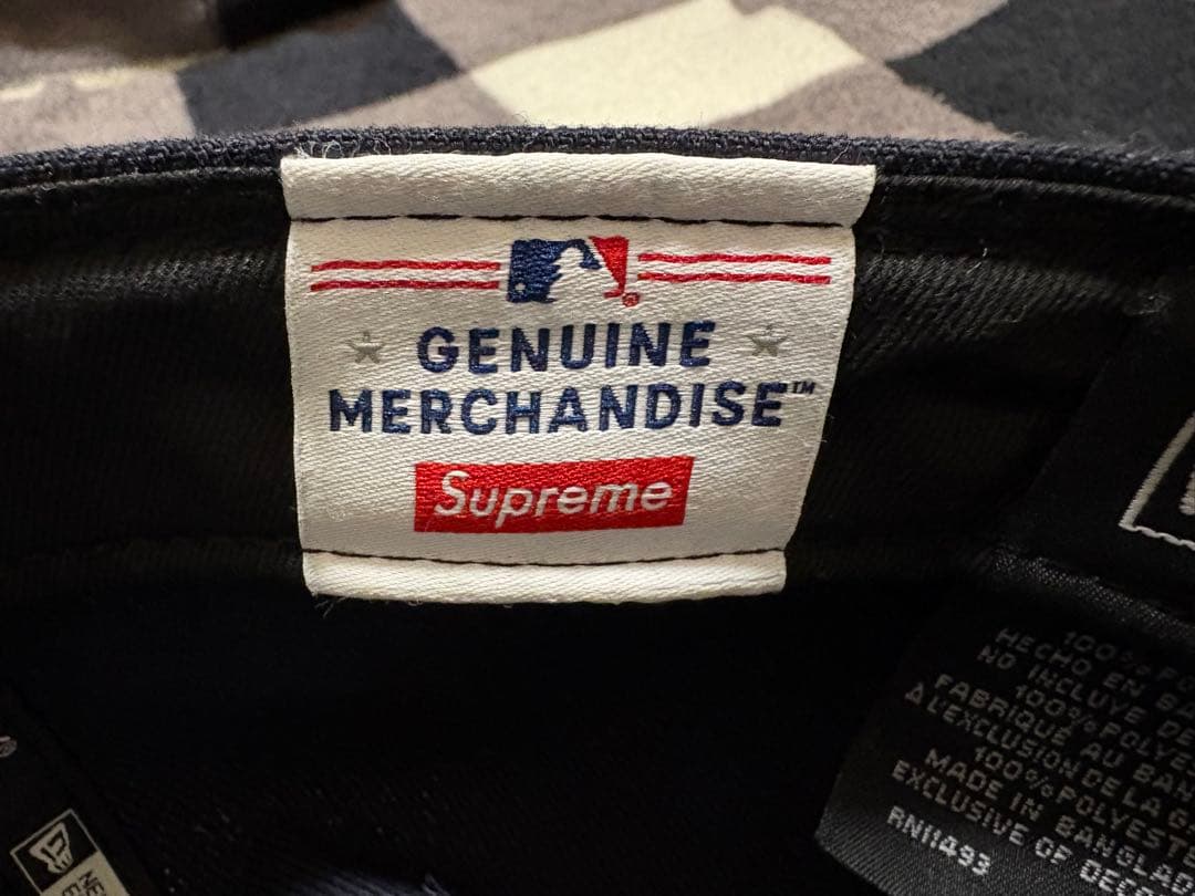 Supreme new era 59FIFTY 7 5/8 ネイビー