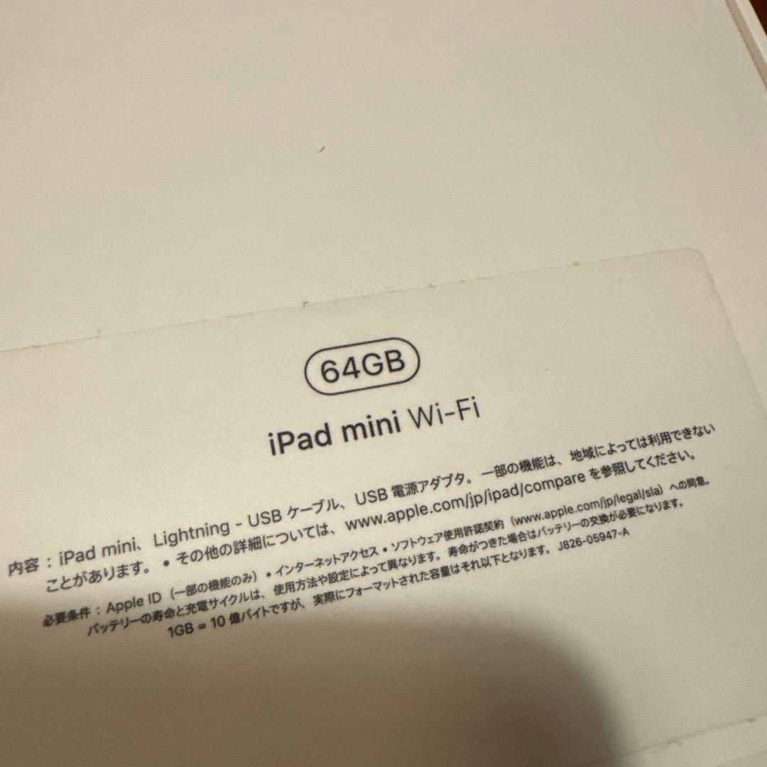 Apple iPad mini 5 64GB スペースグレイ