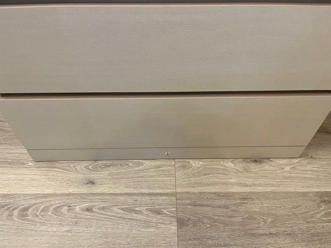 アイリスオーヤマ　ホワイト 5段チェスト