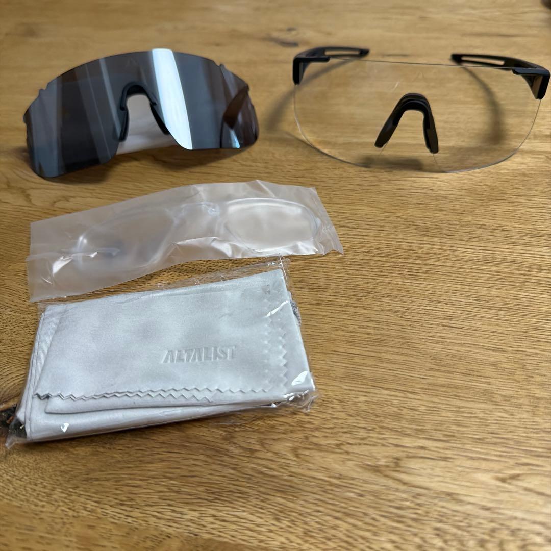 ALTALIST 調光サングラスKAKU SP4 BLACK/SILVER